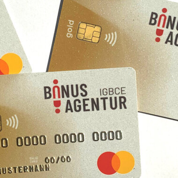 Die IGBCE Mastercard GOLD